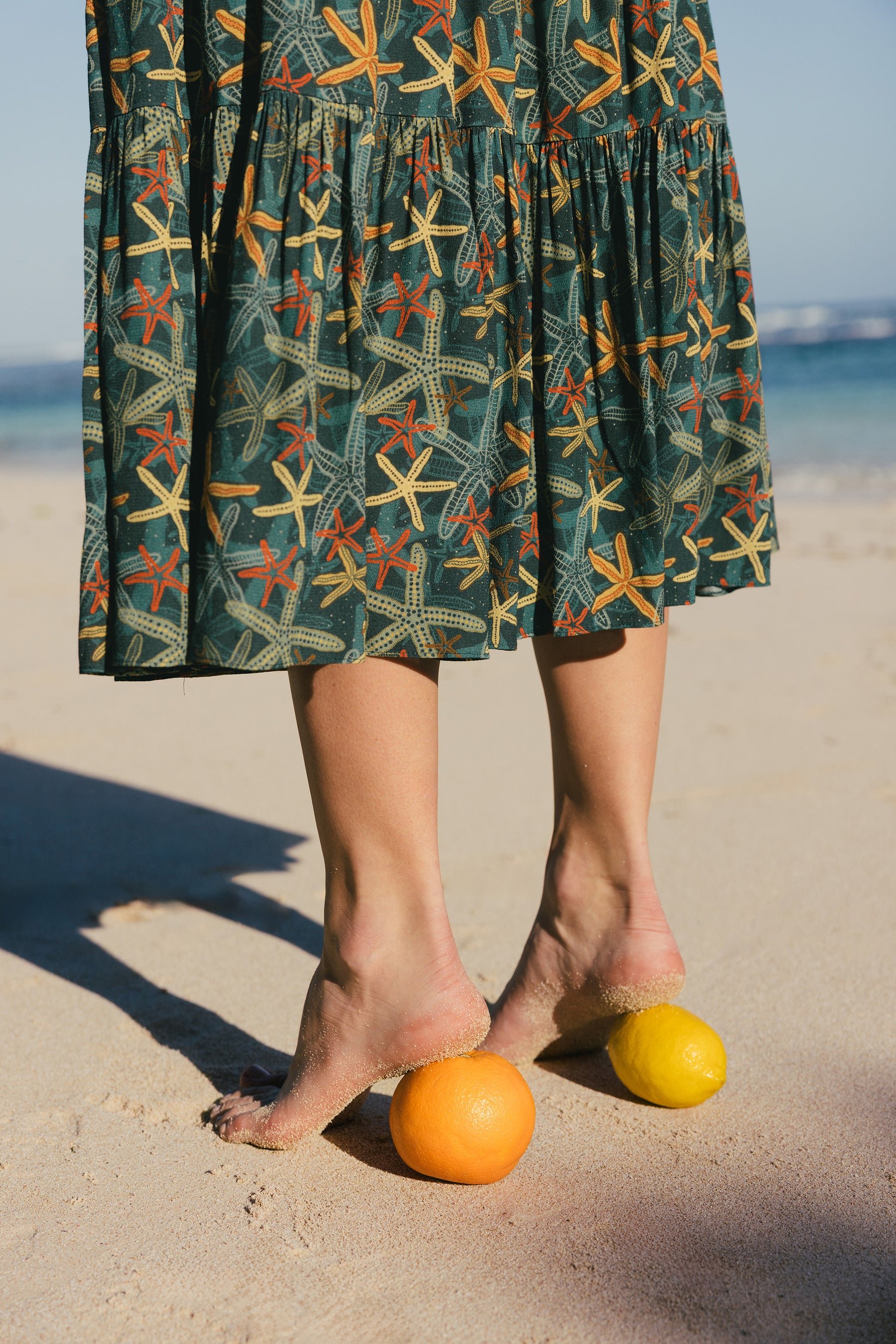 CHITA Skirt in Emerald Aster