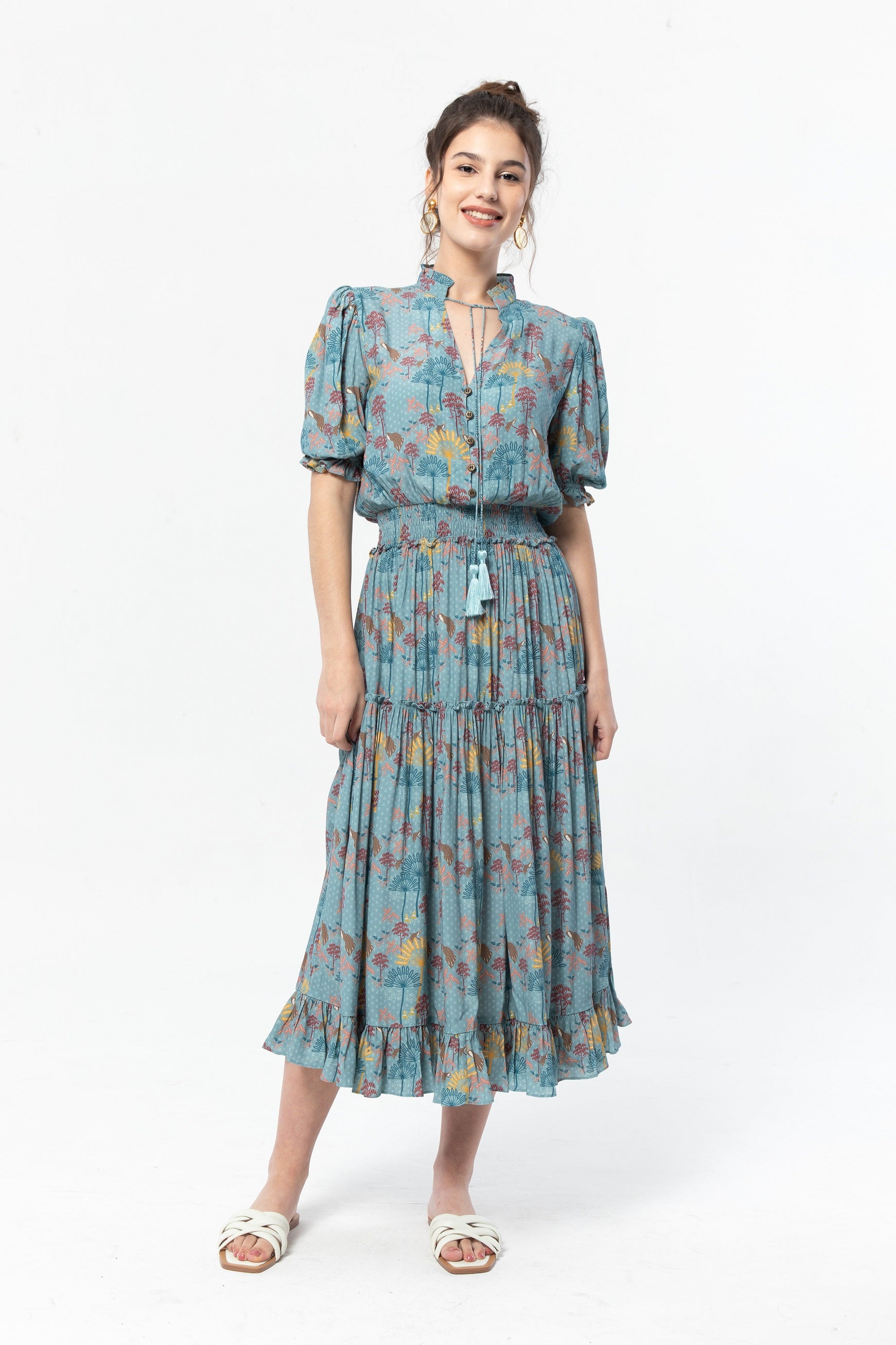 ILIA Dress in Blue Kuau