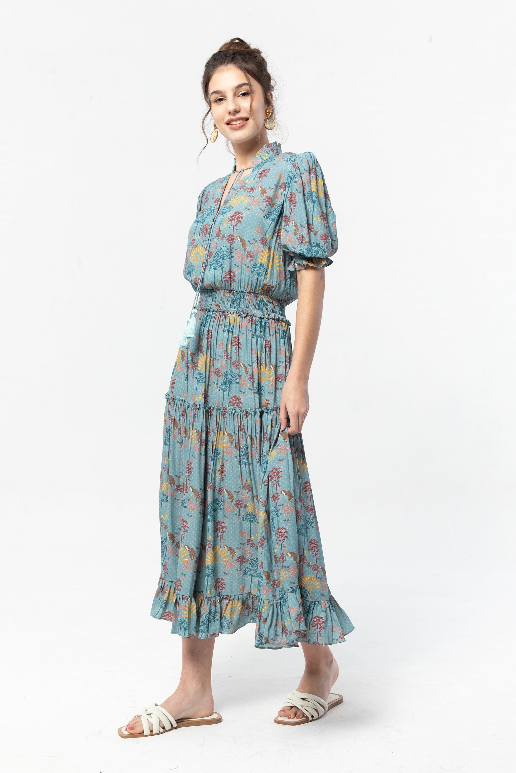ILIA Dress in Blue Kuau
