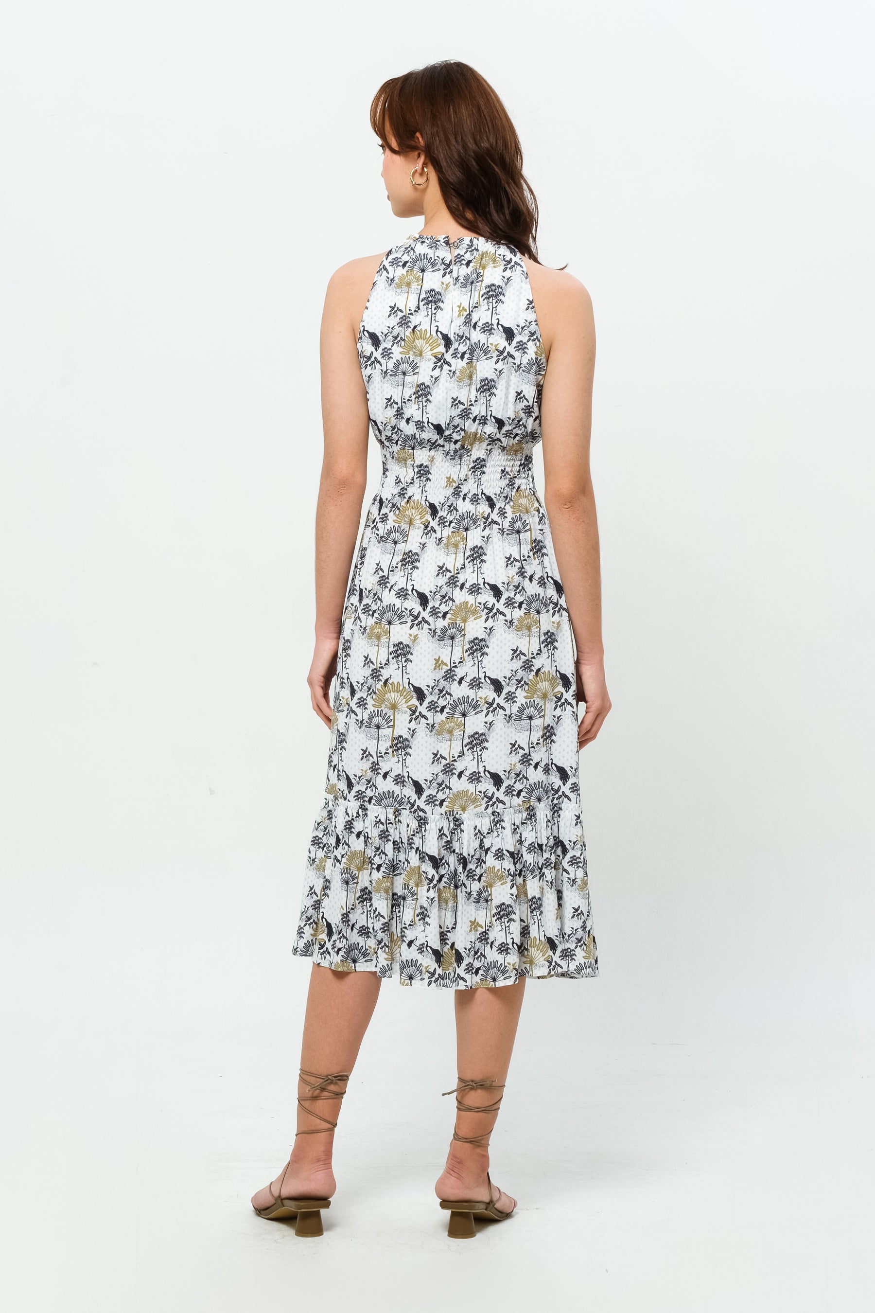 ASA Dress in White Kuau