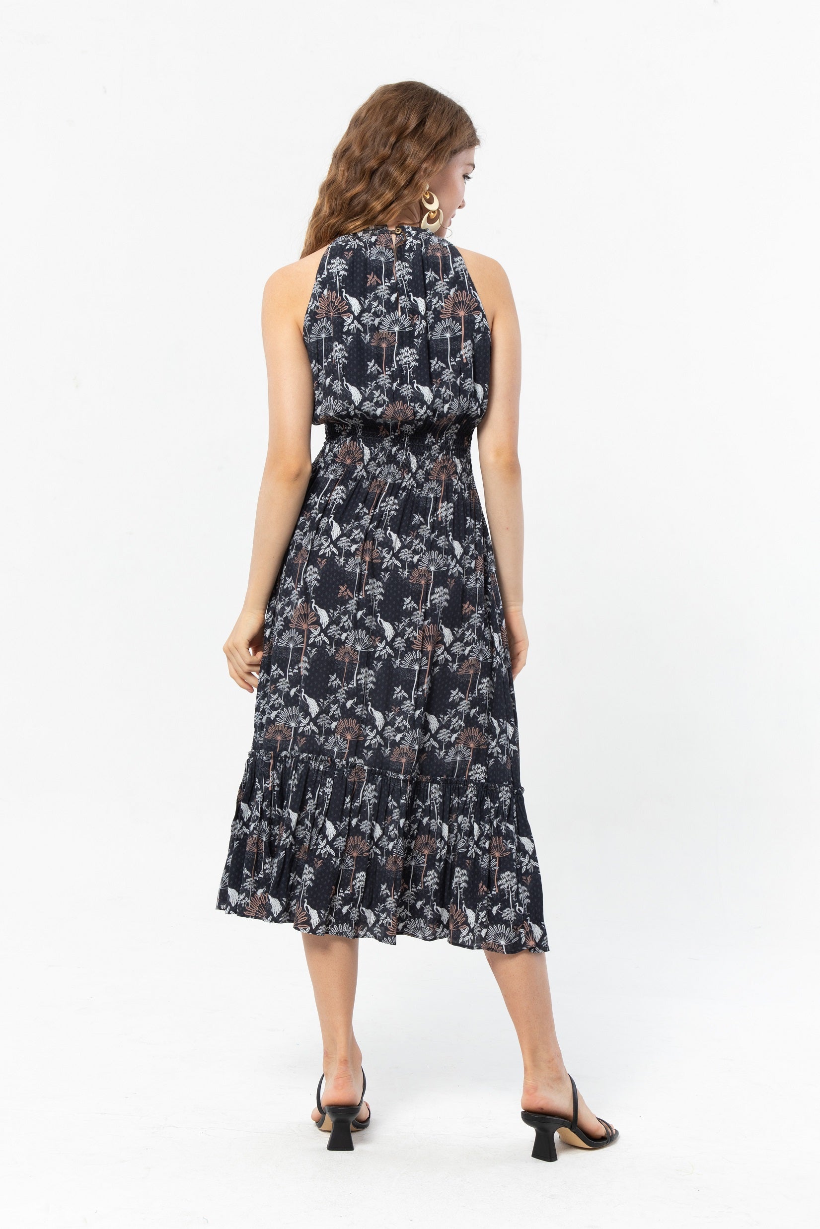 ASA Dress in Black Kuau