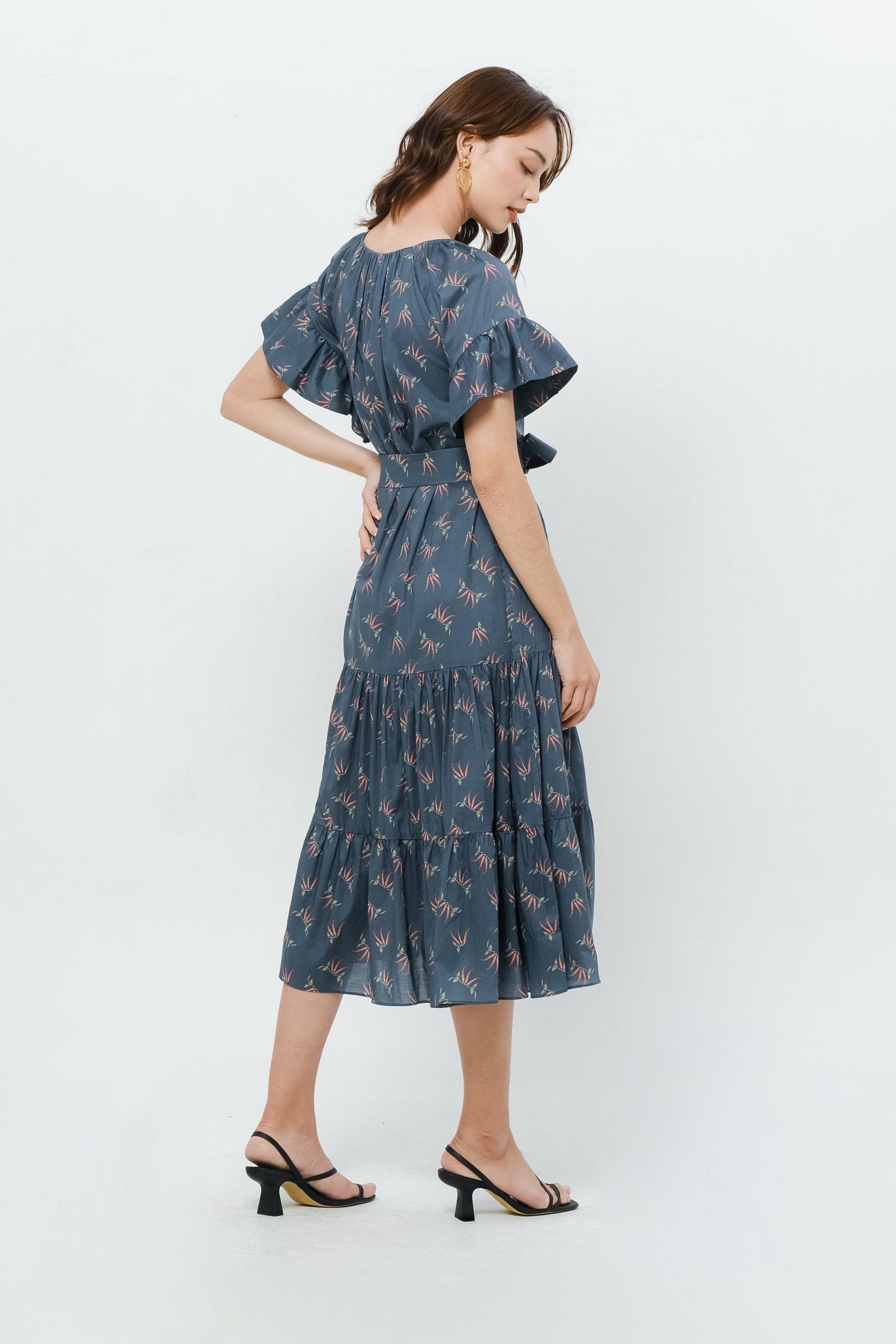 ADYA Dress in Blue Cabe