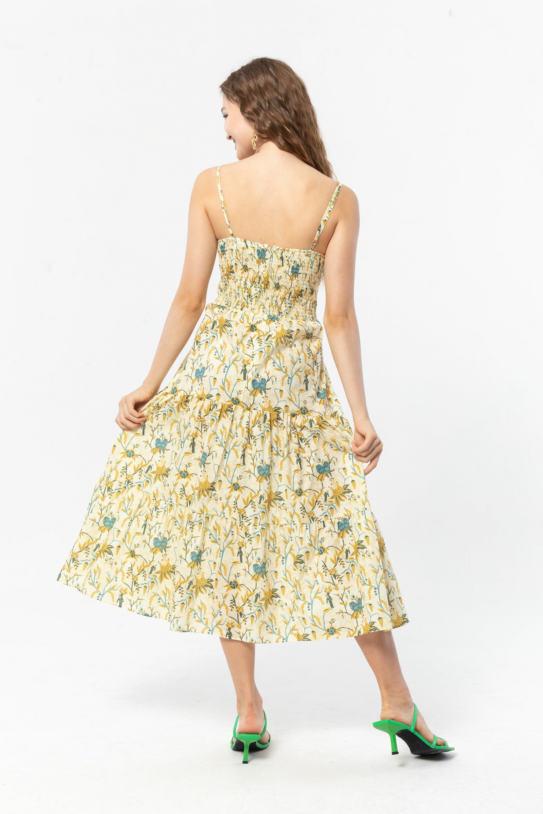 ESME Dress in Yellow Spices