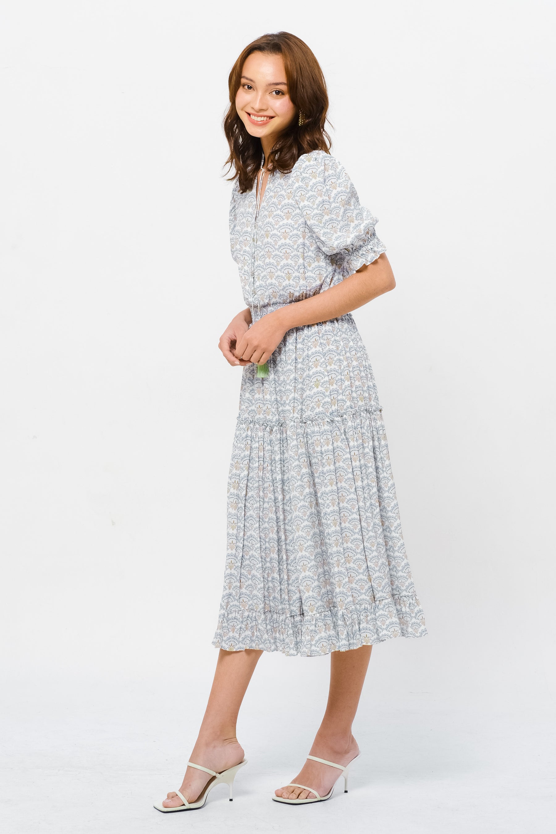 ILIA Dress in Blue Suntiang