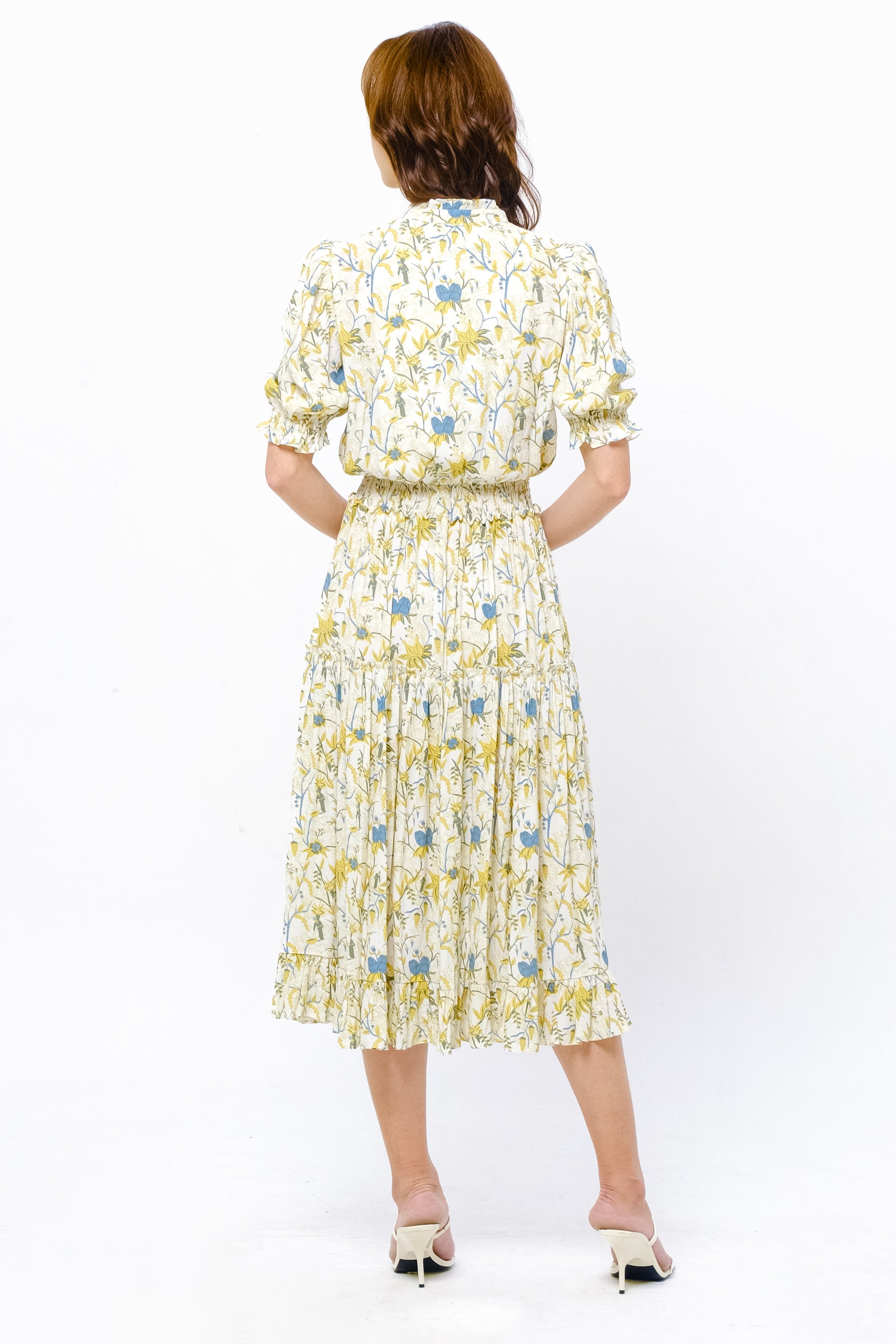 ILIA Dress in Yellow Spices