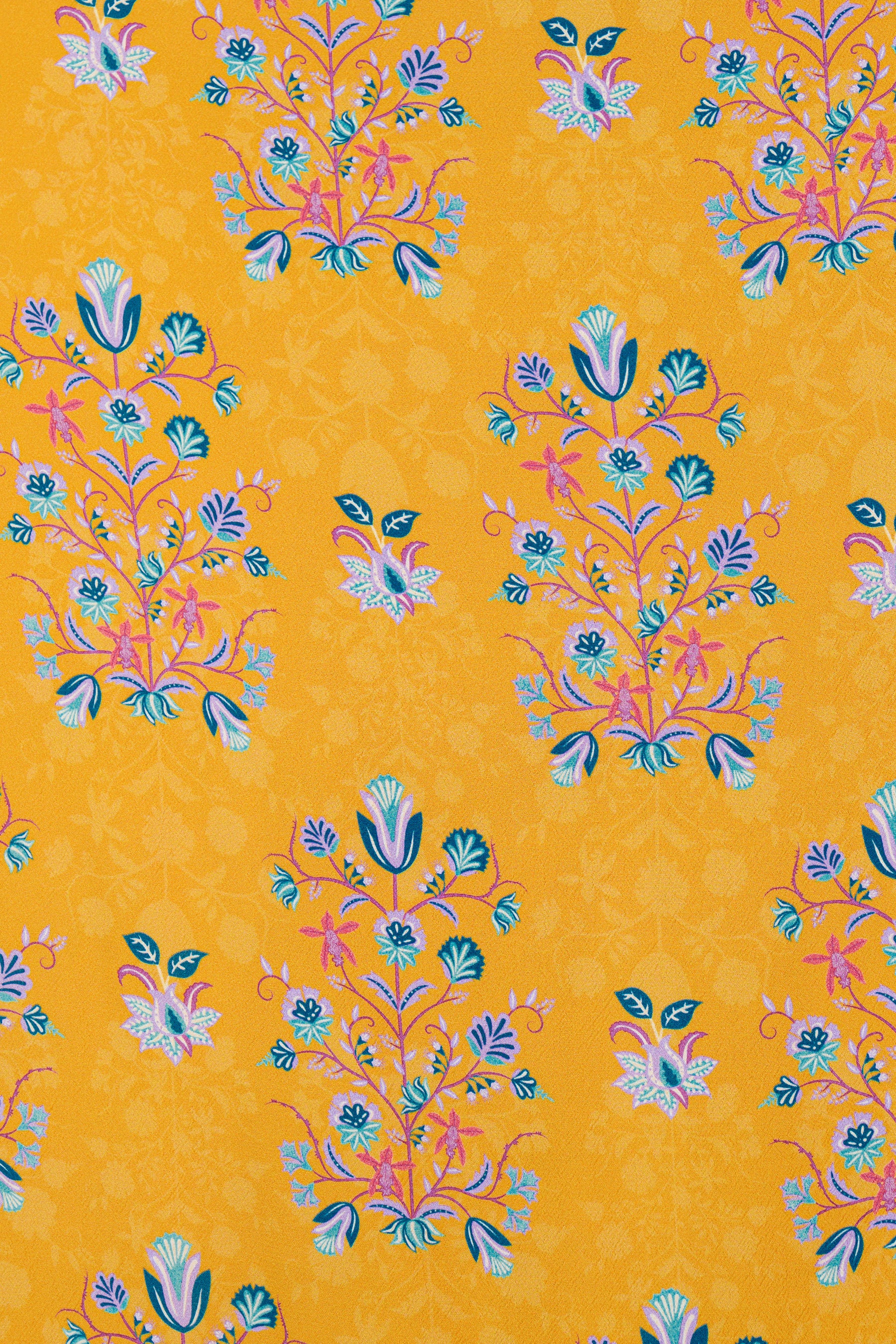 ARUNI Dress in Yellow Anggrek