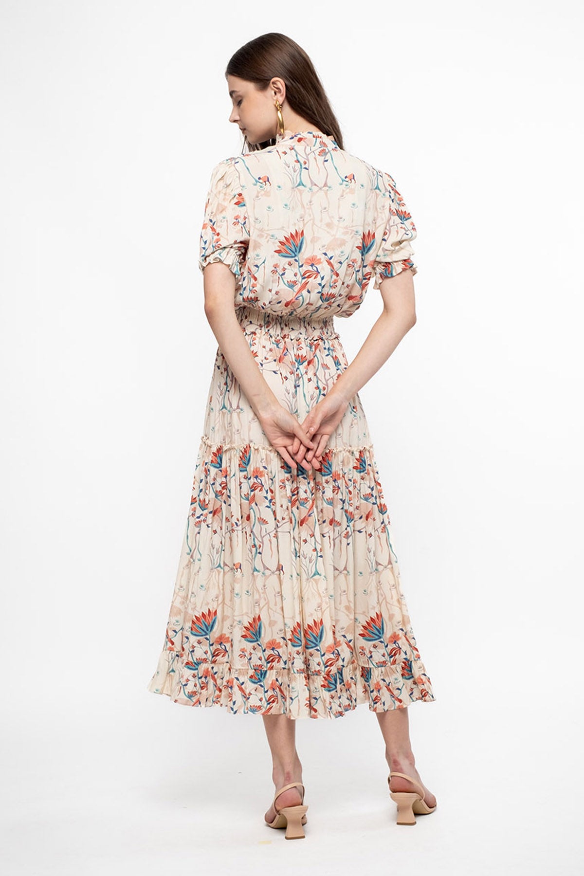 ILIA Dress in Beige Petani