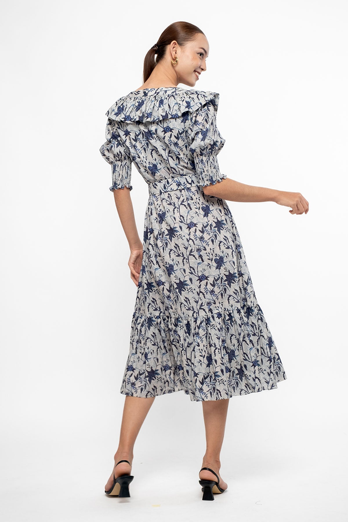 BENITA Dress in Blue Spices