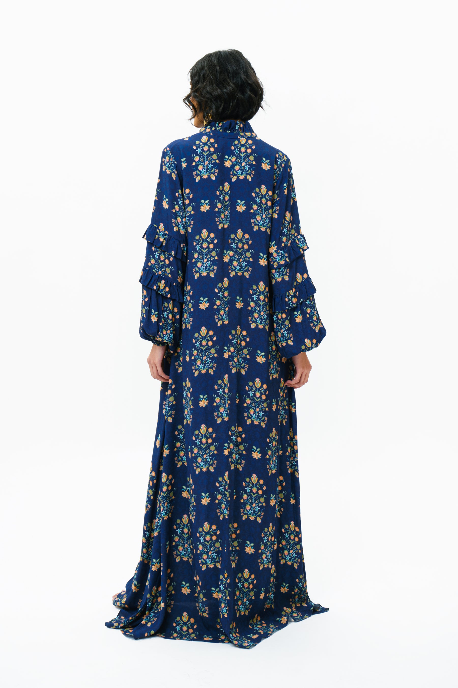 FAIZA Dress in Navy Anggrek