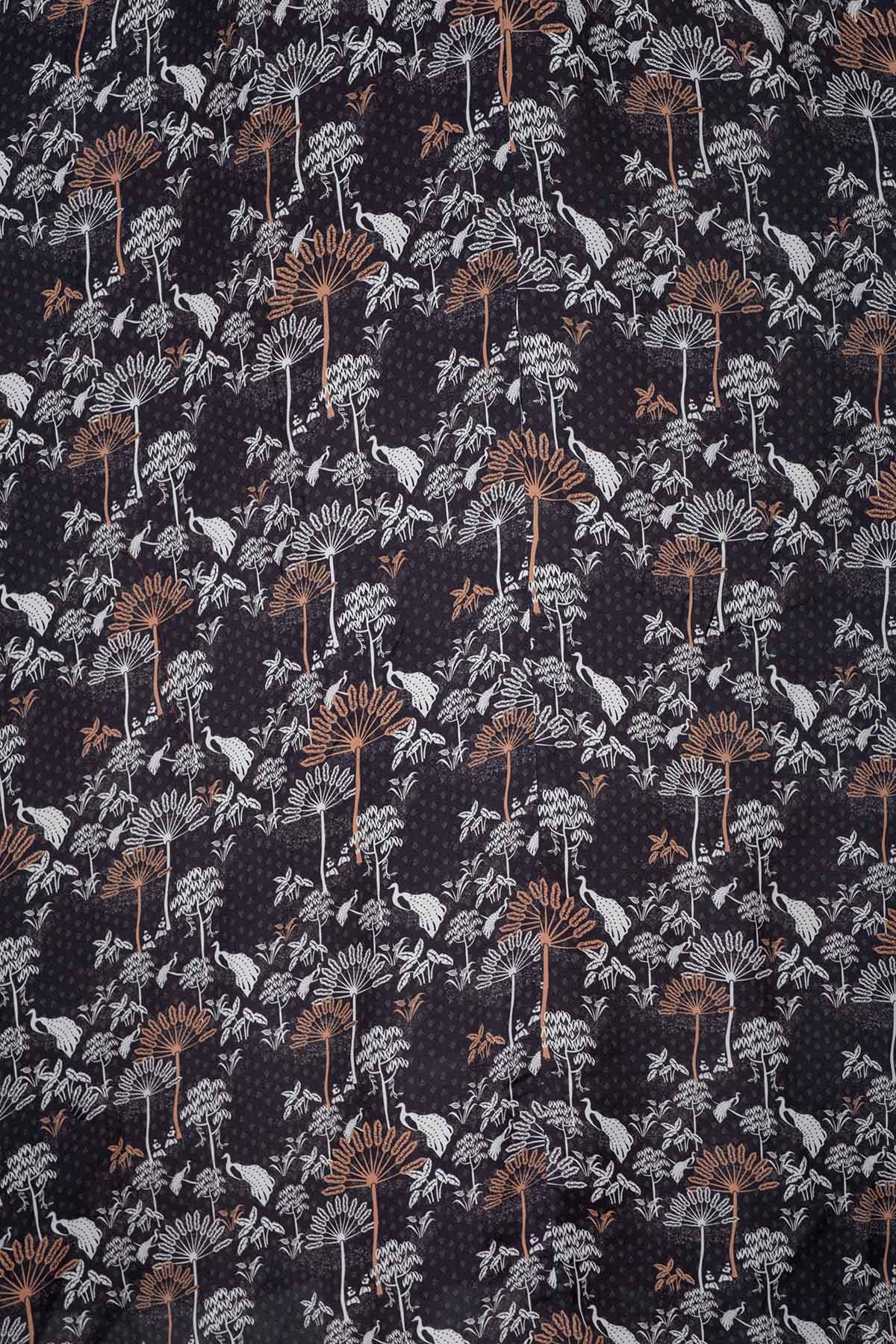 RAJANI Dress in Black Kuau