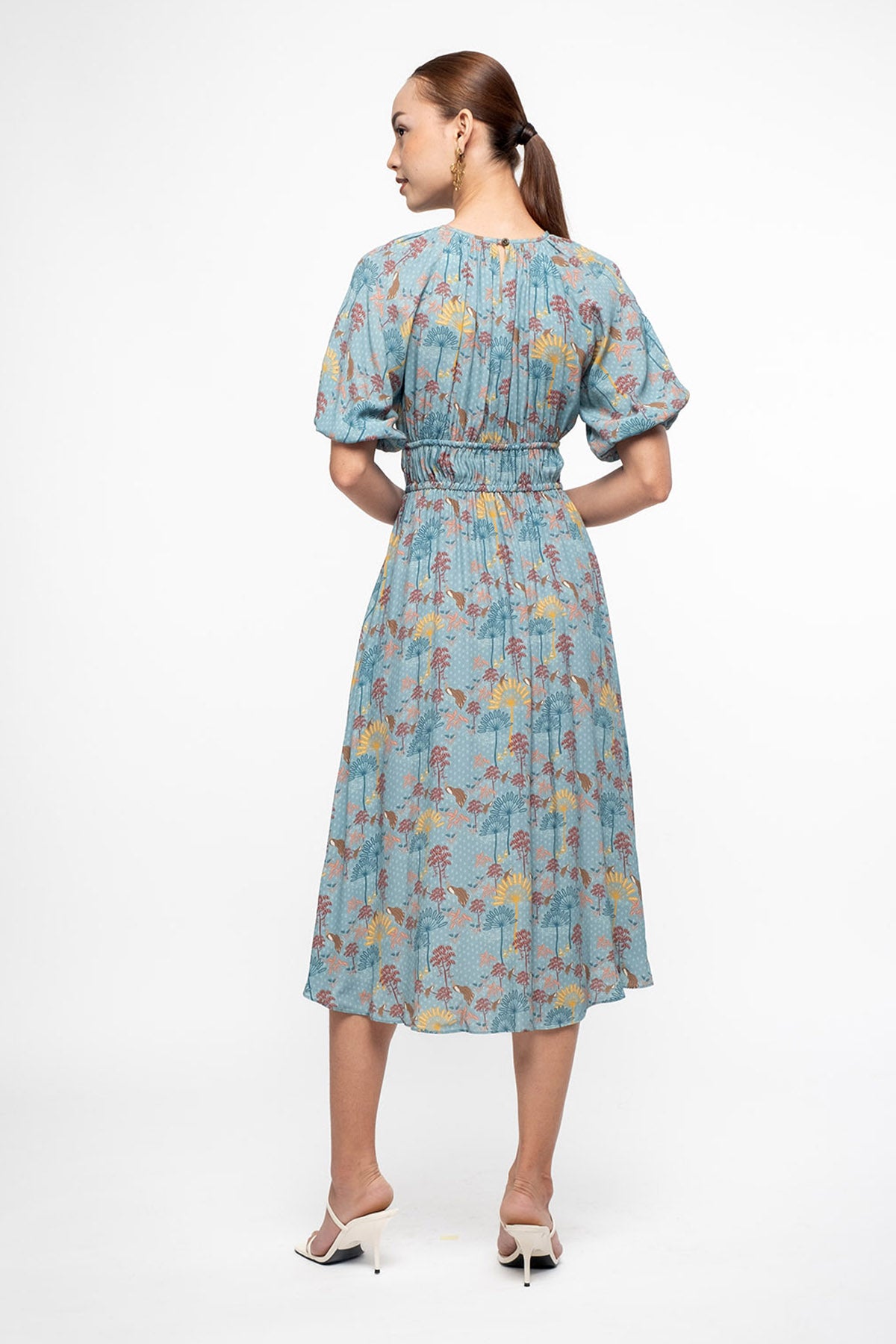 RANCA Dress in Blue Kuau