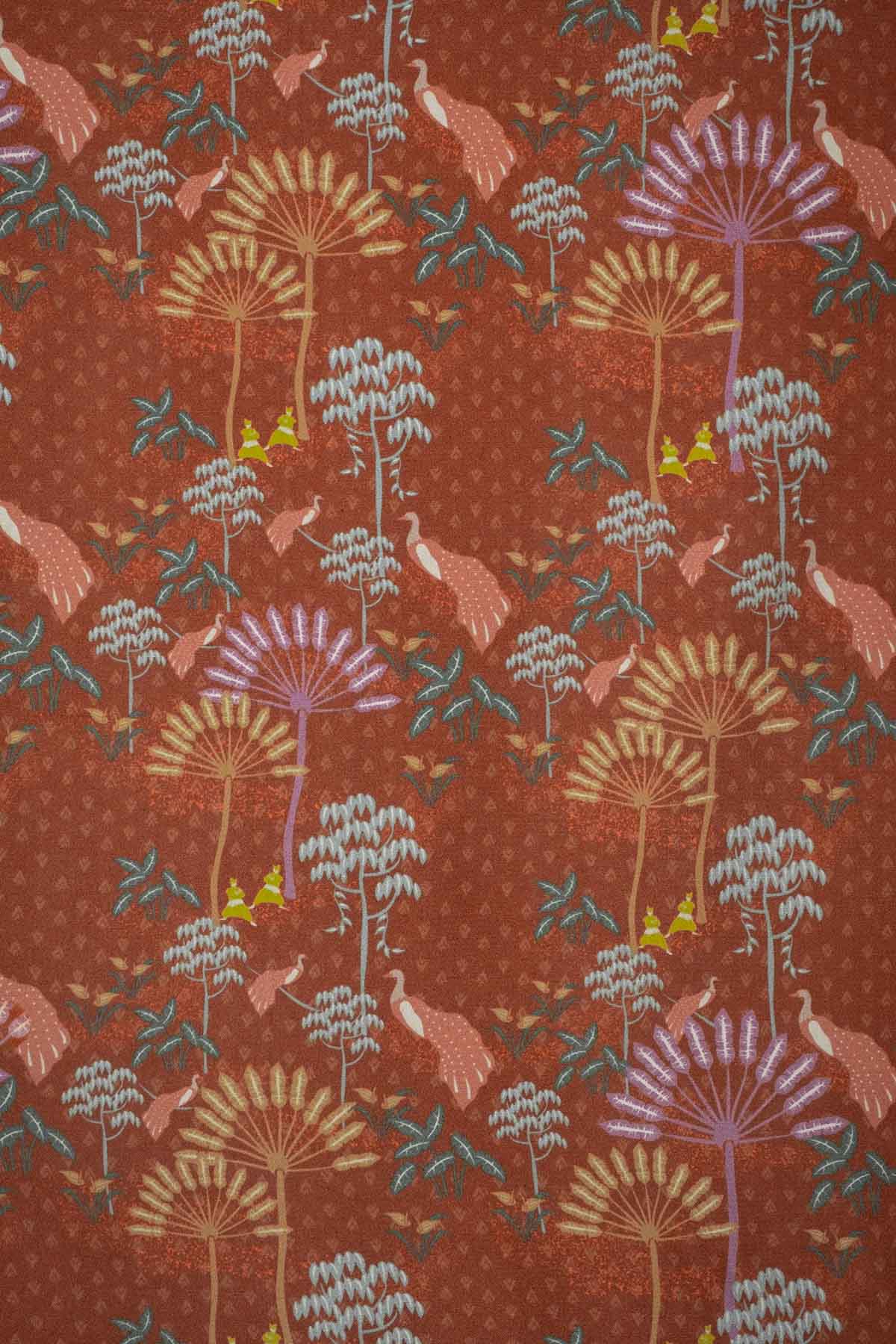 RAJANI Dress in Terracotta Kuau