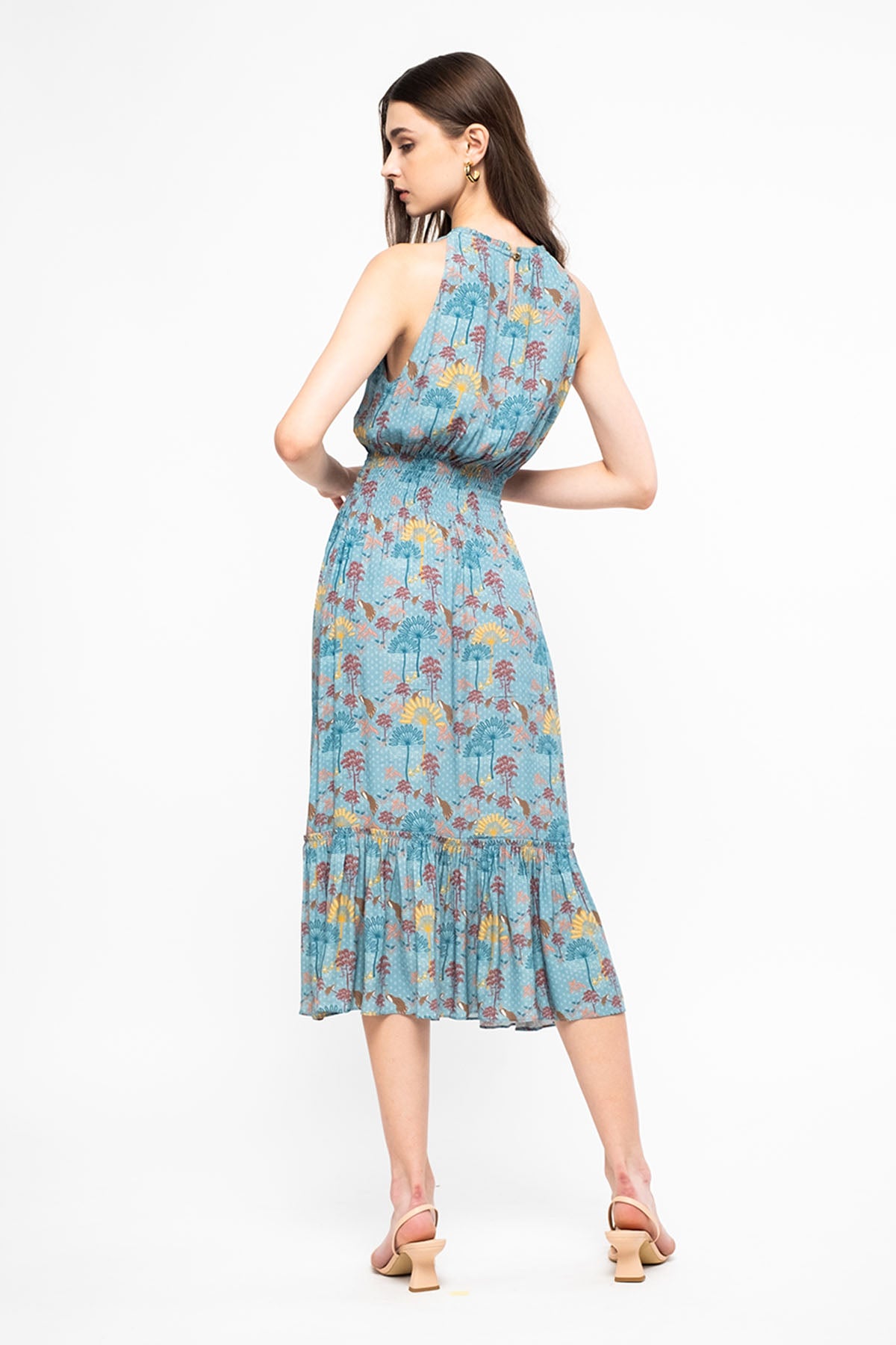 ASA Dress in Blue Kuau