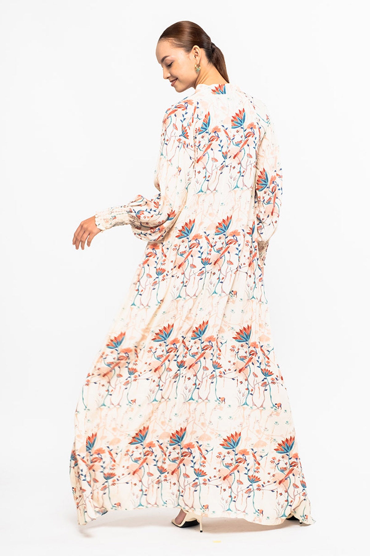 MAYLA Dress in Beige Petani