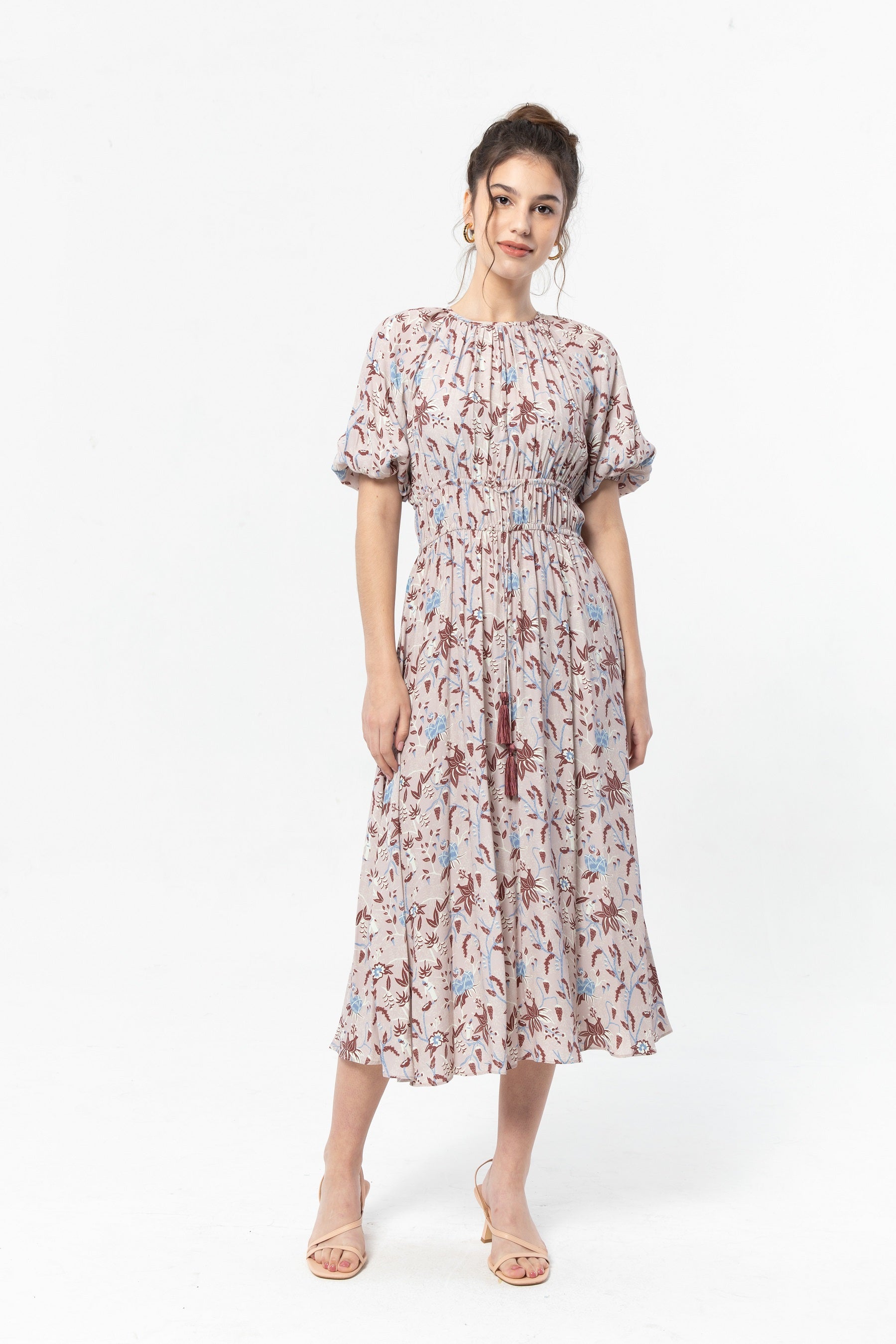 RANCA Dress in Maroon Spices