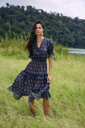FRIDA Dress in Black Murai