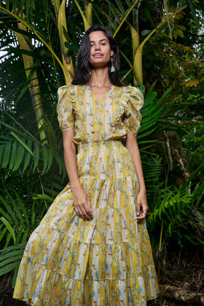 TAMI Top in Yellow Jalapa