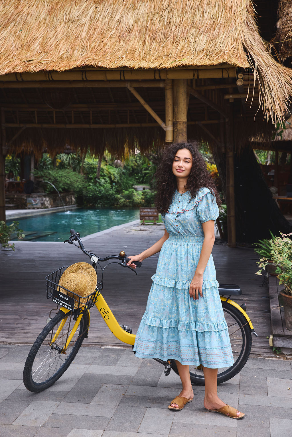 DAISY Top in Blue Segara