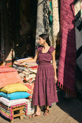 RIONA Skirt in Purple Krisan