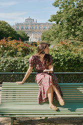 NARIN Dress in Red Sumpang