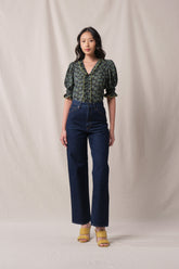 AGNES Top in Black Melati