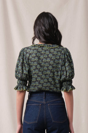 AGNES Top in Black Melati