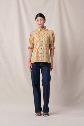ALEX Top in Beige Penjor