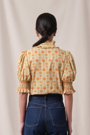 ALEX Top in Beige Penjor