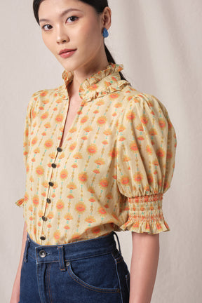 ALEX Top in Beige Penjor