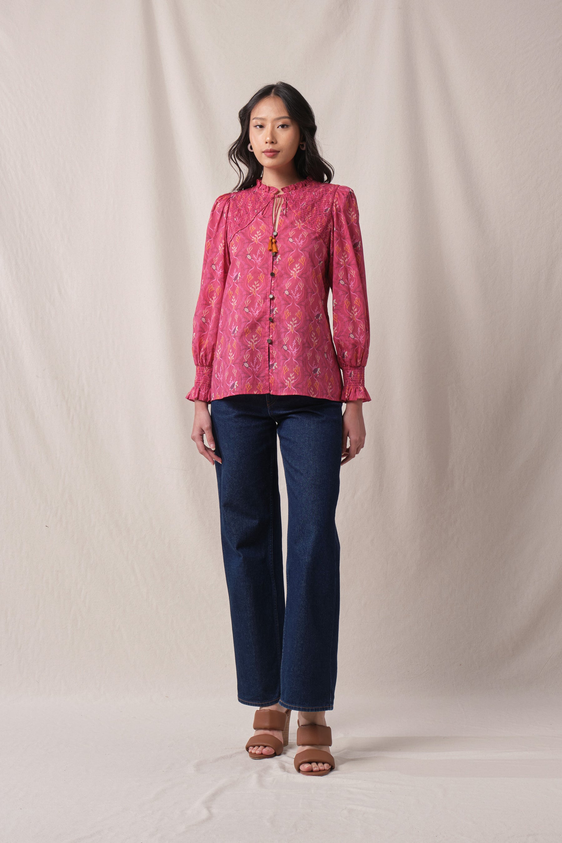 ALMA Top in Fuschia Penyu