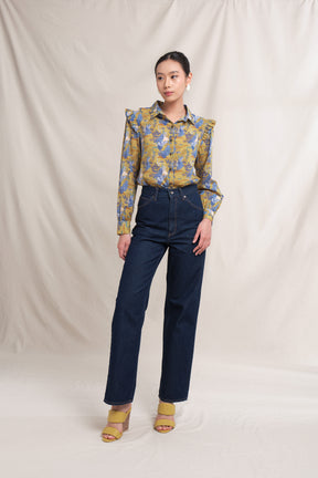 AMAL Top in Mustard Bunaken