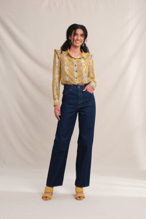 AMAL Top in Yellow Jalapa