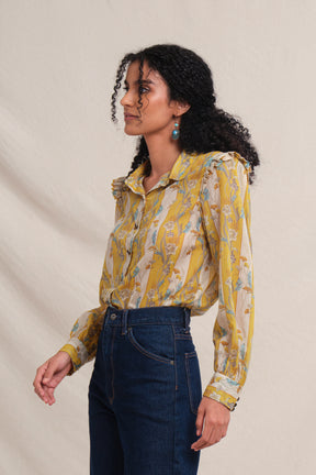 AMAL Top in Yellow Jalapa