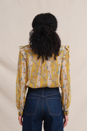 AMAL Top in Yellow Jalapa