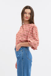 AMI Top in Pink Kubah