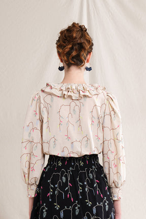 ANNA Top in Beige Lada