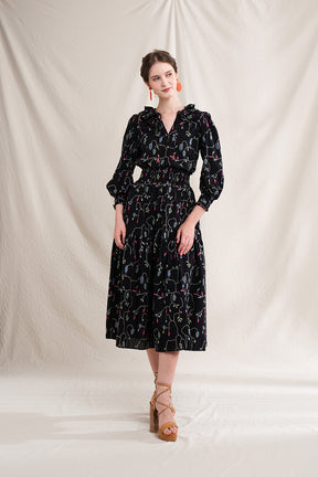 ANNA Top in Black Lada