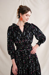 ANNA Top in Black Lada