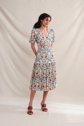 AQILA Dress in Beige Delima