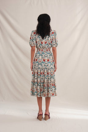 AQILA Dress in Beige Delima