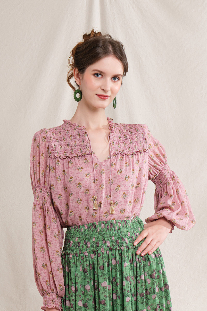 ARRIE Top in Magnolia Pink