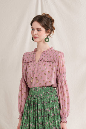 ARRIE Top in Magnolia Pink