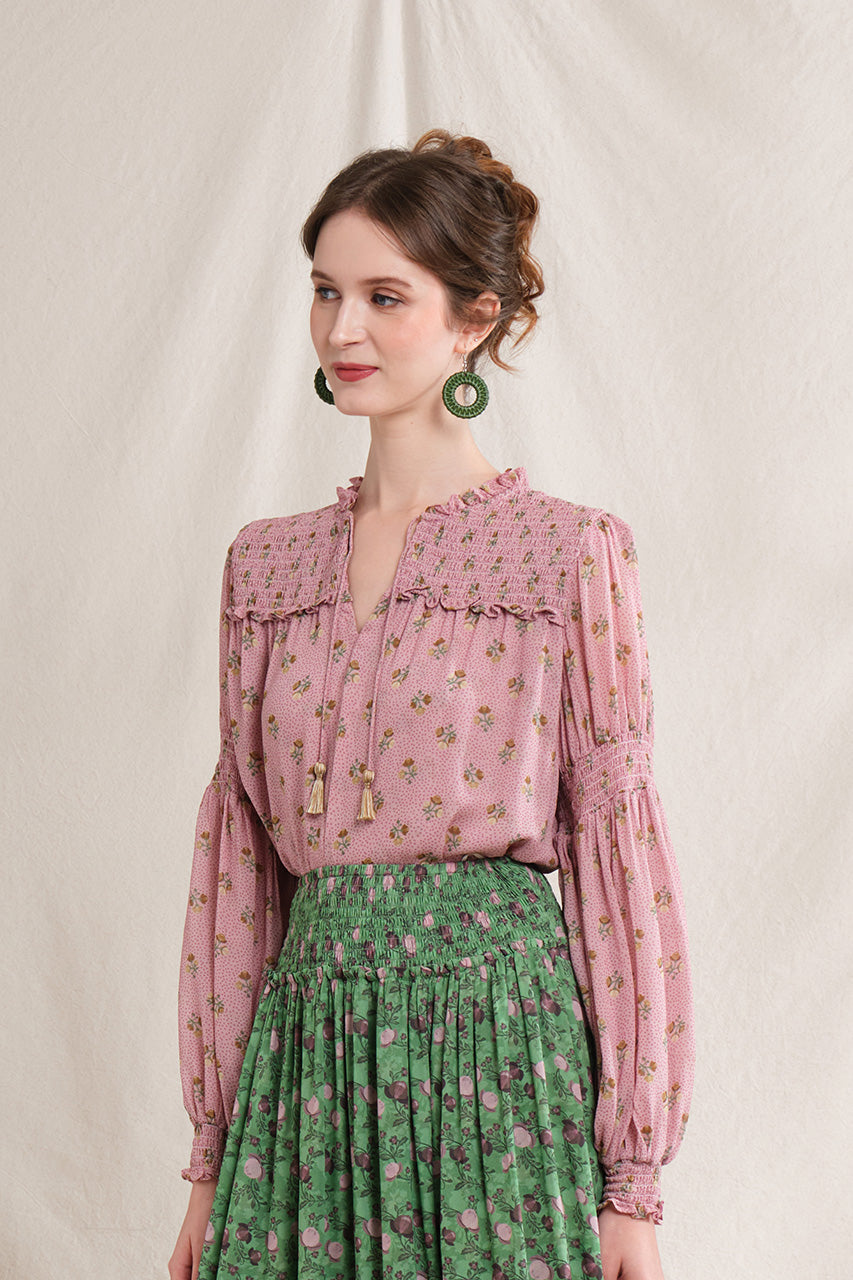 ARRIE Top in Magnolia Pink