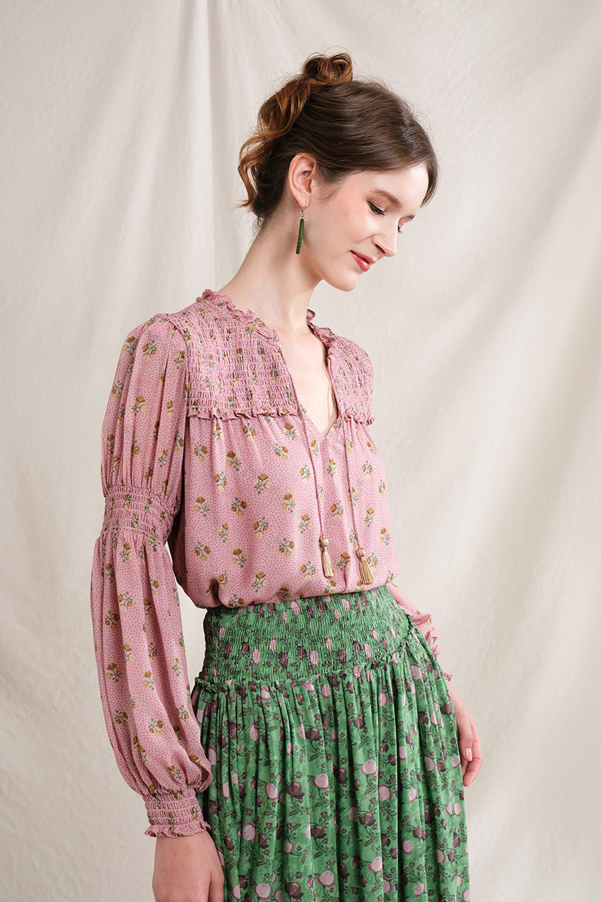 ARRIE Top in Magnolia Pink