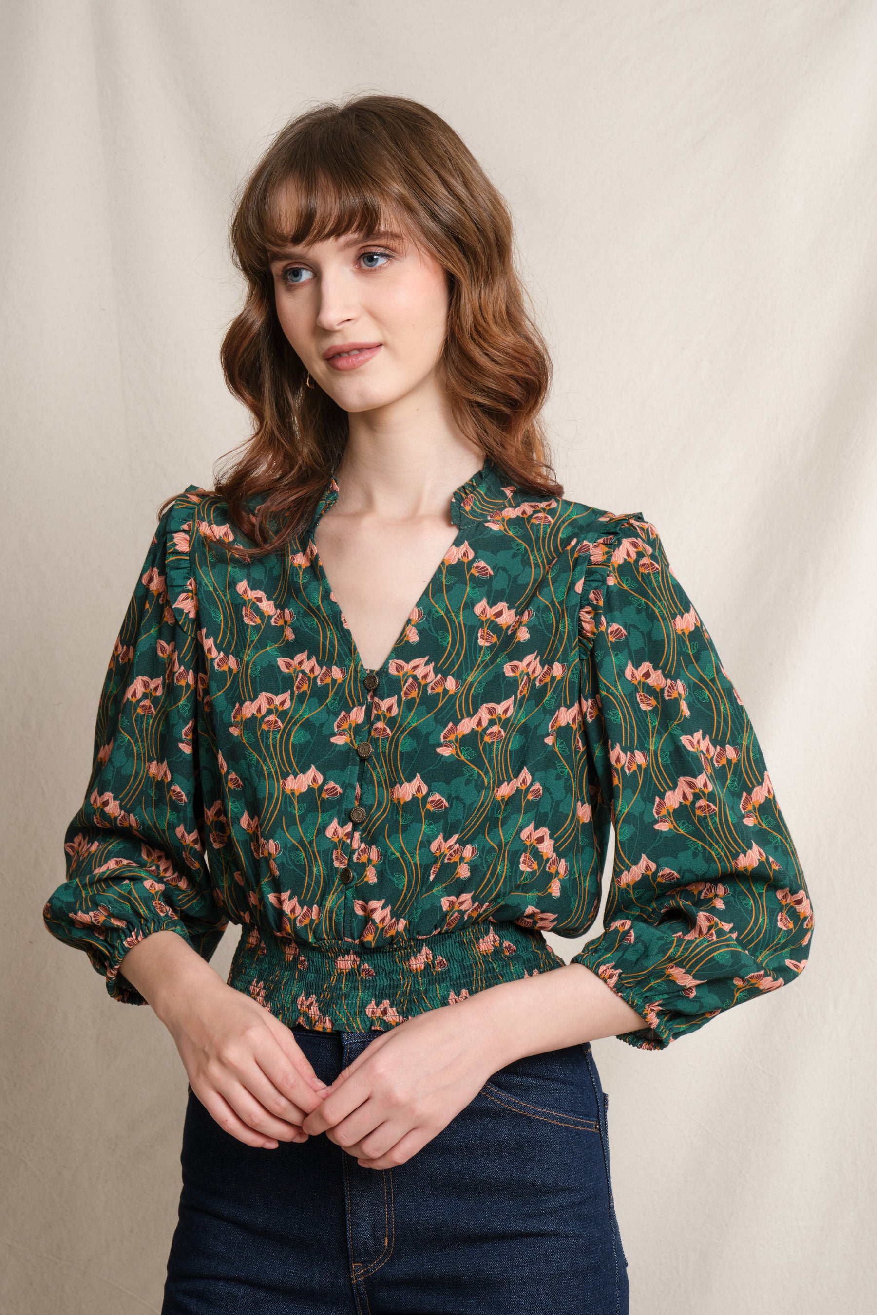 ASHA Top in Emerald Cassia