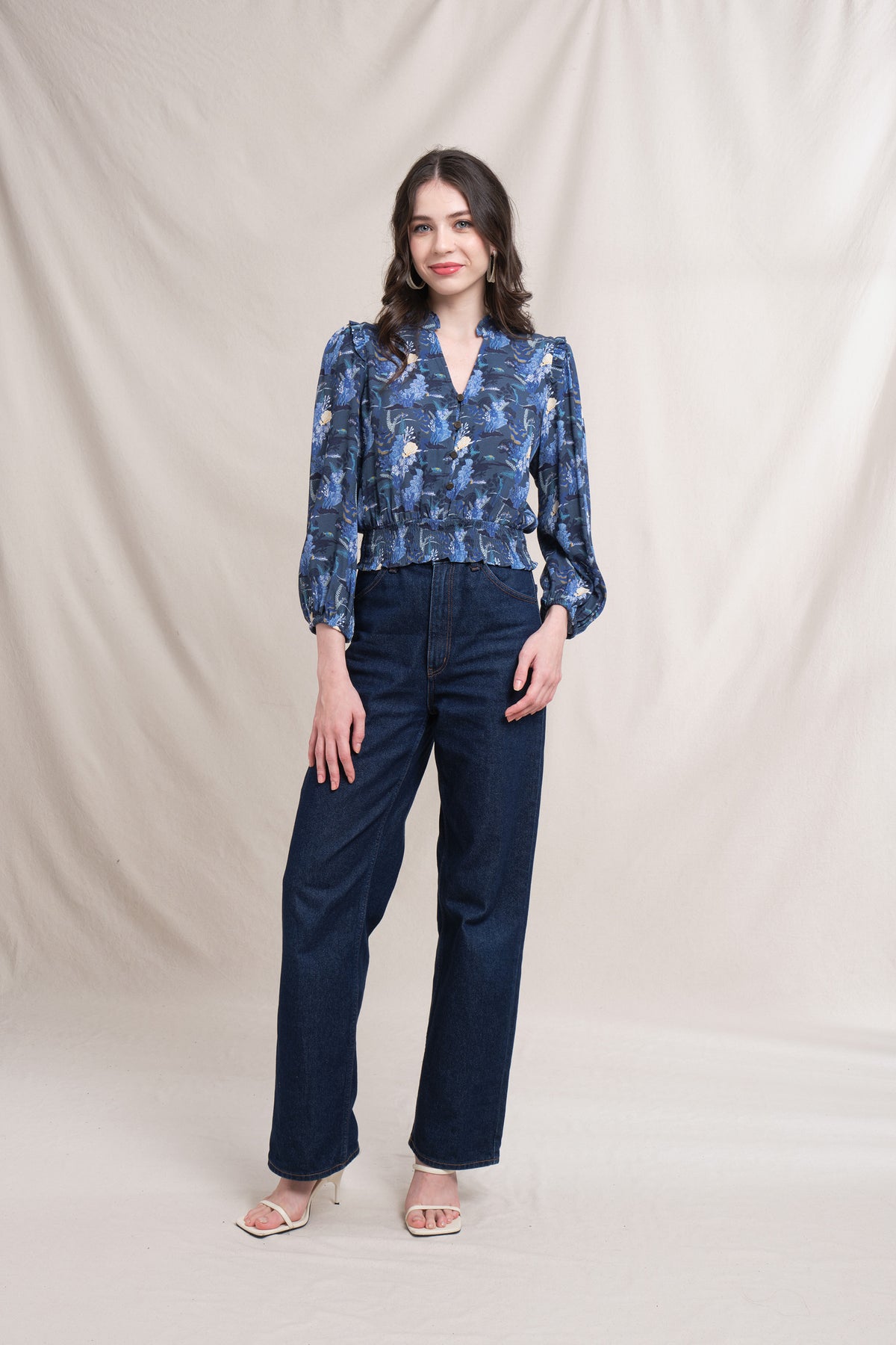 ASHA Top in Navy Bunaken