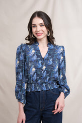 ASHA Top in Navy Bunaken