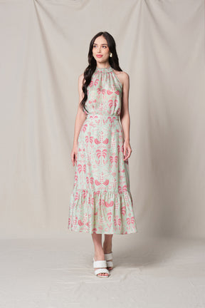 NAVA Skirt in Green Colada