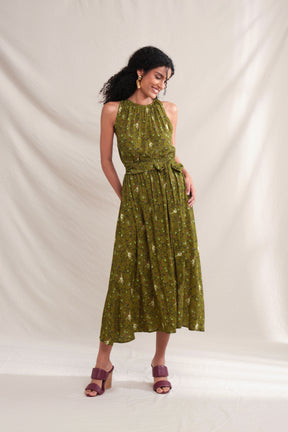 AYA Top in Green Macca