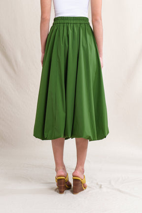 ERIN Skirt in Green Sulam